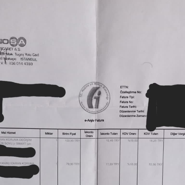 Teknosa Ekran Koruma Garantisi Hk.
