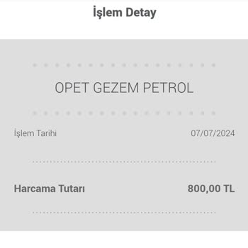 Opet Akaryakıt Bayileri Garanti Pos Cihazını Kullanmıyorlar Mı?