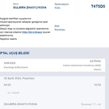 THY Ajet Önce Uçuş Tarihlerini Keyfi Olarak Değiştirdi