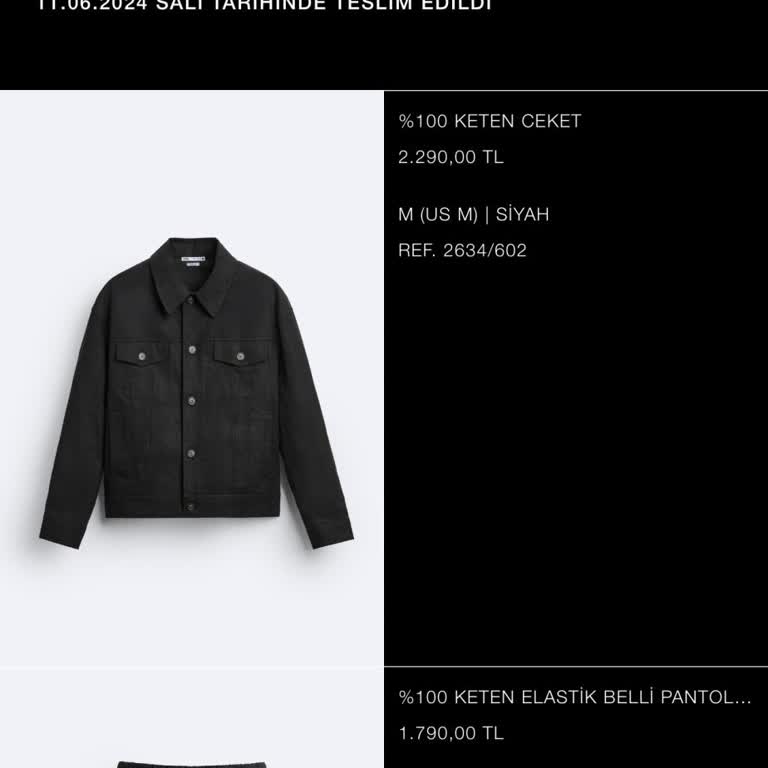 Zara Online İade Faturası Önceden Kesilmesi