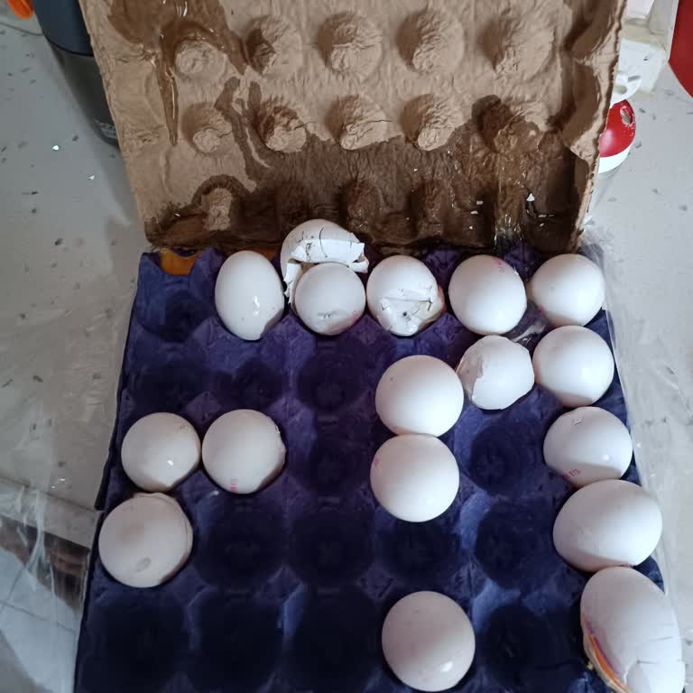 Migros'tan Sipariş Ettiğim 30lu Yumurtanın 15tanesi Kırık Olarak Geldi