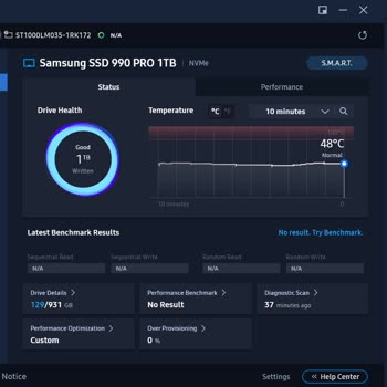 Samsung 990 Pro Sağlığının Hızlı Düşmesi