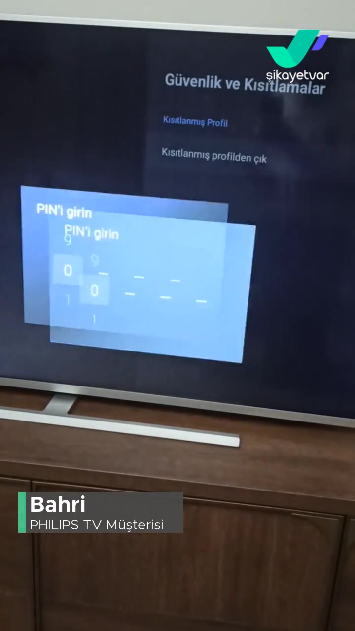 Philips TV Kısıtlanmış, Profilden Çıkamıyorum! videonun kapak resmi
