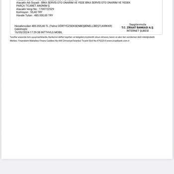 Renault Esenyurt Bıka Bayi Aylardır 740 Bin Tl Paramızı İade Etmiyor.