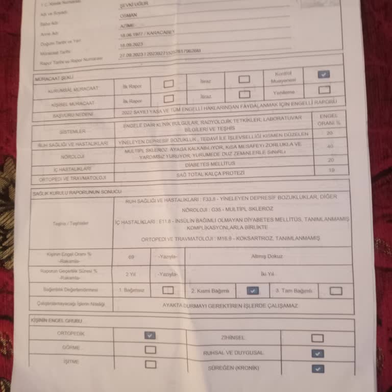 Vodafone Engelli Fatura Tarifesi