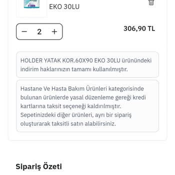 Epttavm Sitesinde Siparişte Fiyat Farklılığı Sorunu
