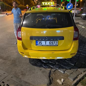İzmir Şoförler ve Otomobilciler Esnaf Odası Taksi Şoförünün Kabalığı
