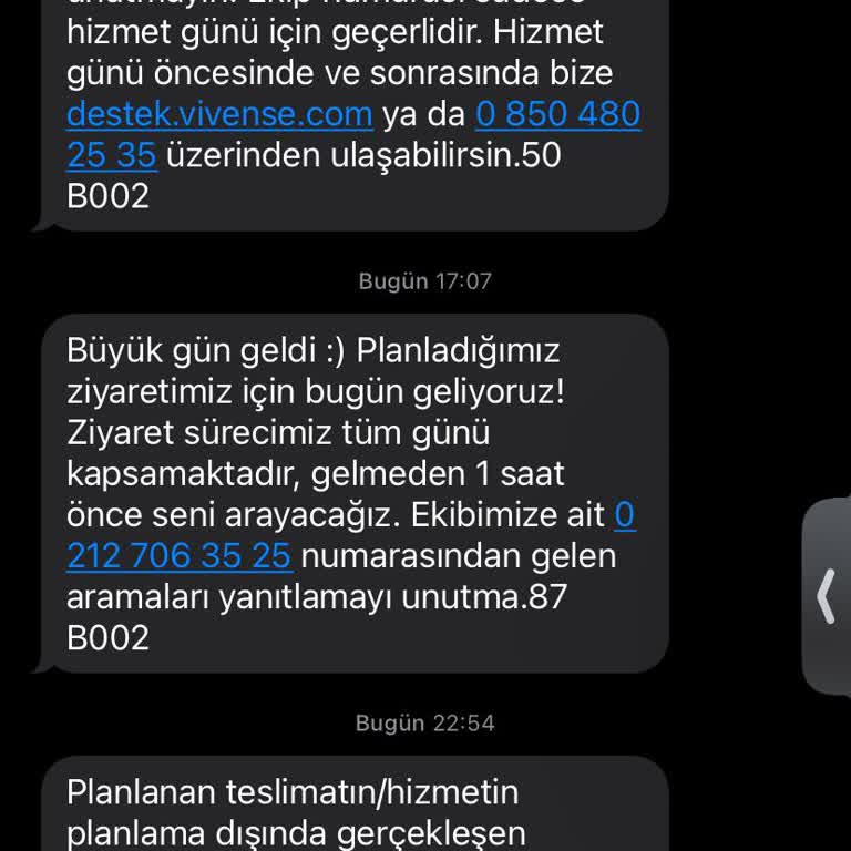 Vivense Eksik Parça Mağduriyetim