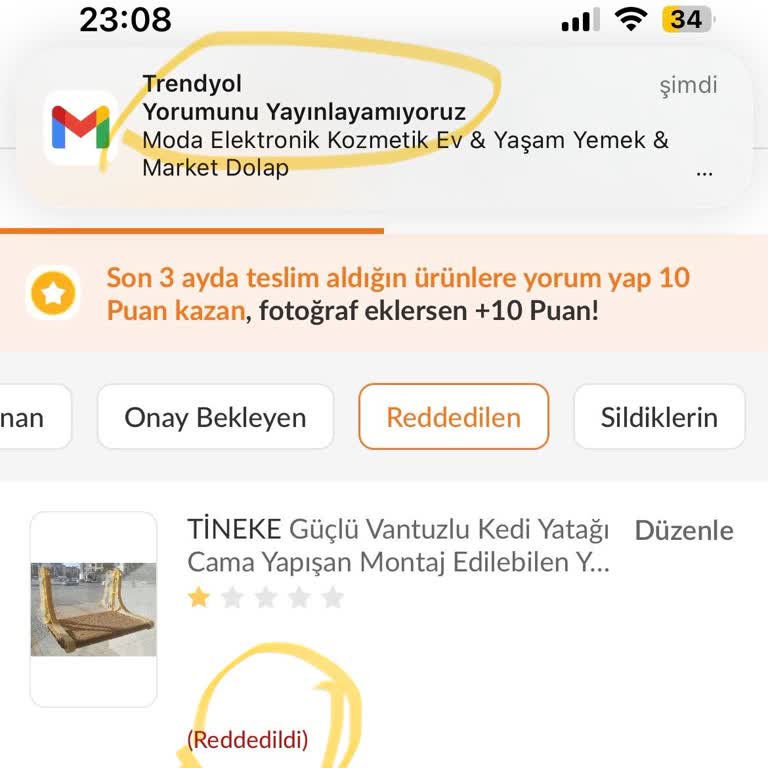 Trendyol Gerçek Yorum Yaptırmıyor