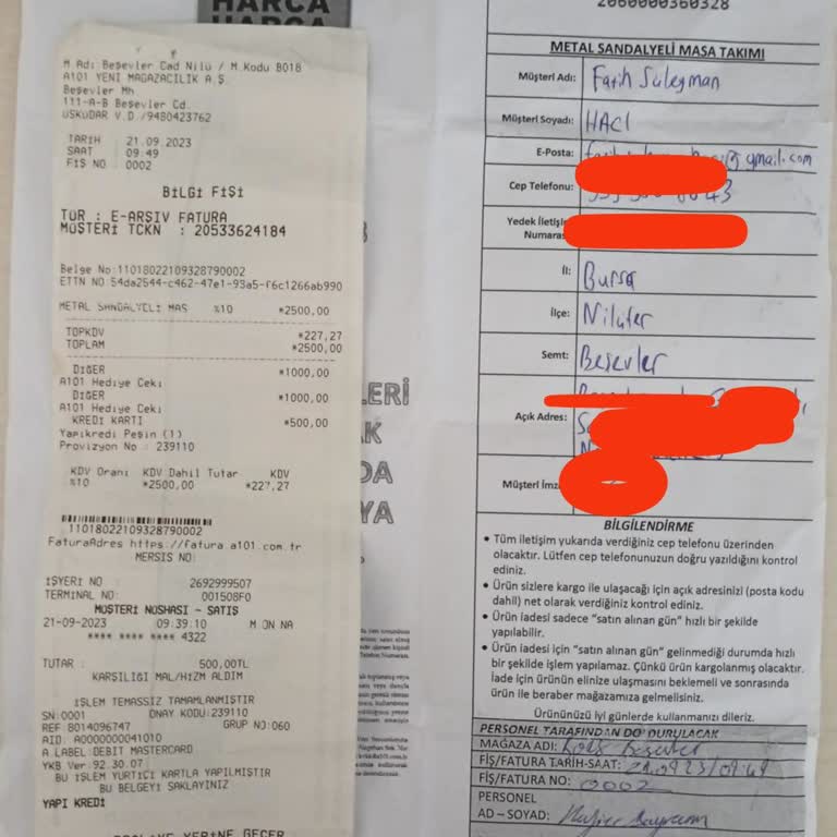 A101 Aylardır Ürünümü Göndermiyor.