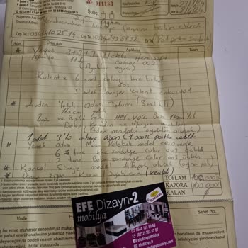 Efe Dizayn Mobilya Kalite Sorunları