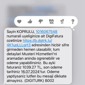 Digiturk Usulsüz Faturalandırma Yapıyor