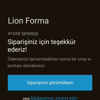 Lion Forma (Lionformaa) Lion Forma Sorumsuzluğu