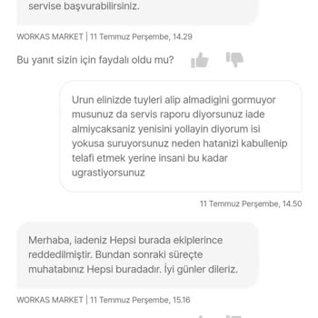 Hepsiburada Philips Yuz Tüy Alma Makinesi Bozuk Çıktı