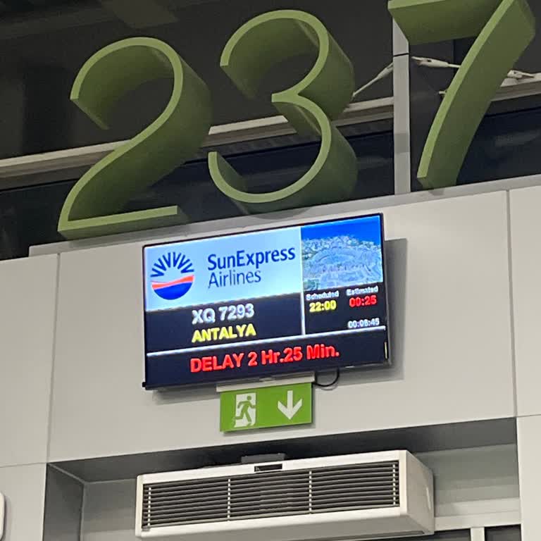 Sunexpress'le Bir Daha Asla Yolculuk Yapmam
