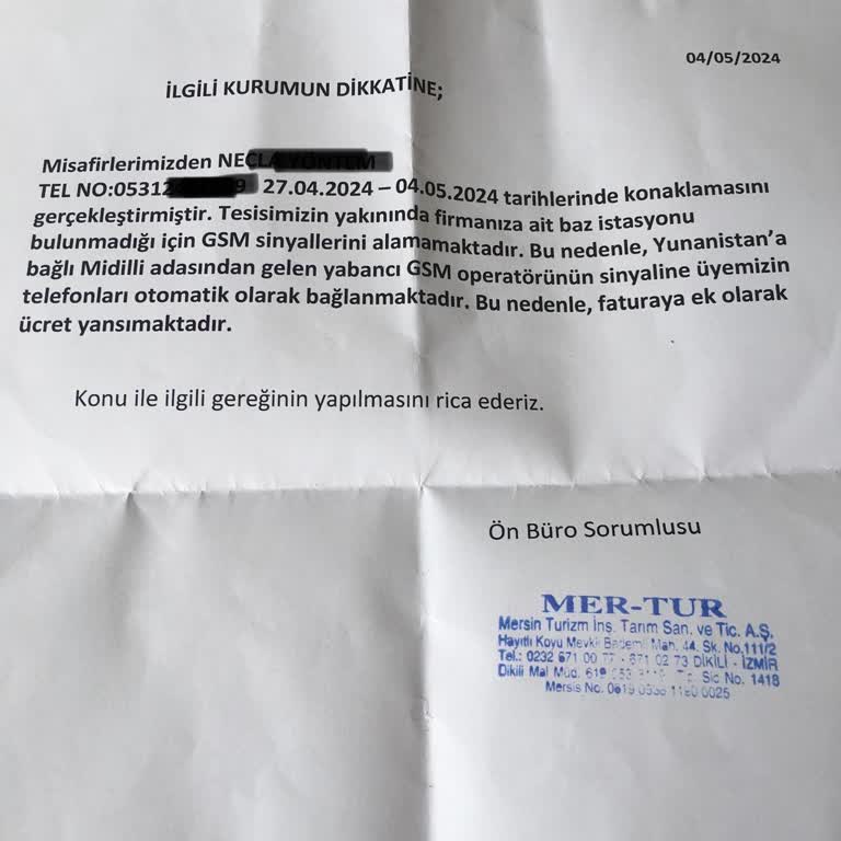 Vodafone Yurt Dışında Olmadığım Halde Haksız Kazanç Sağlanması