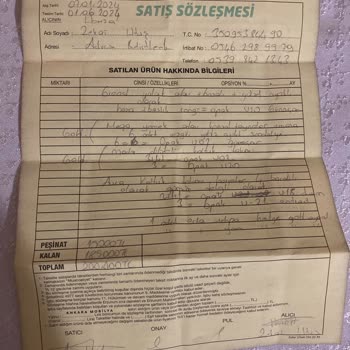 Ankara Mobilya (Erzurum) Mobilya Teslimatında Gecikme Ve Hasarlı Ürünler