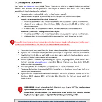 İstanbul Üniversitesi Yaz Okulu Açılmaması İle İlgili Sorunlar