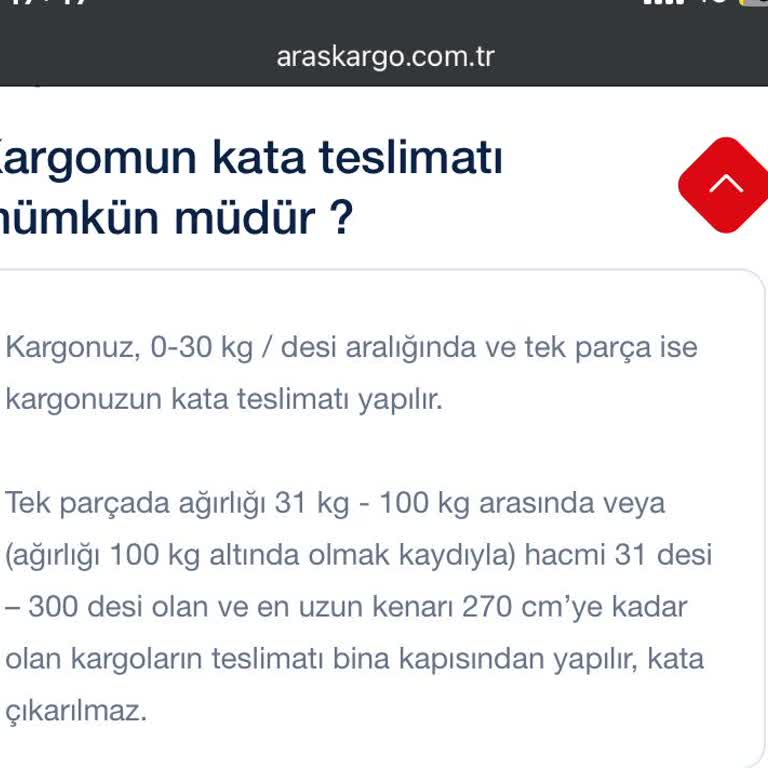 Amazon Aras Kargo Kuryesi Kata Çıkartılmayan Kargolar