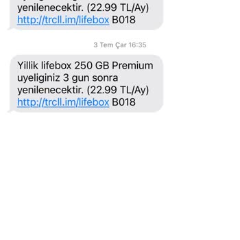 Lifebox Olmayan Üyeliğin Ücreti Alınıyor!