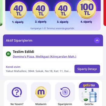 Getir Teslimat Gecikmesi Ve Müşteri Hizmetleri Sorunu