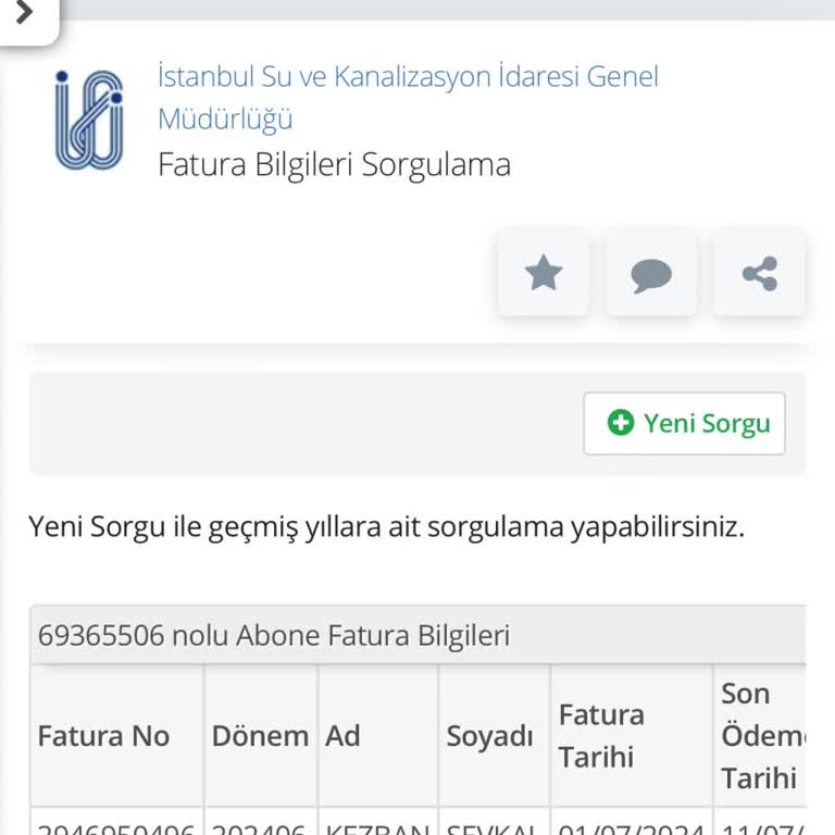 İBB - İstanbul Büyükşehir Belediyesi Aşırı Yüksek Fatura