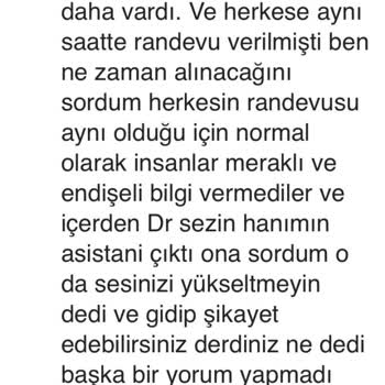 Küçükçekmece Ağız ve Diş Sağlığı Hastanesi Poliklinikte Yaşanan Olumsuz Tedavi Deneyimi
