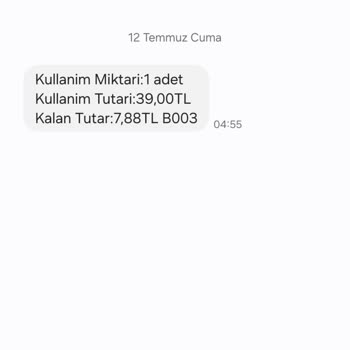 Vodafone'un İzinsiz Paramı Kullanması