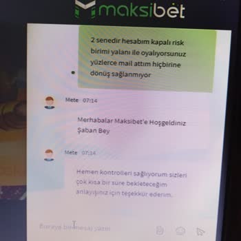 Maksibet 2 Senedir Hesabımı Kapalı Tutuyor Paramı Ödemiyor