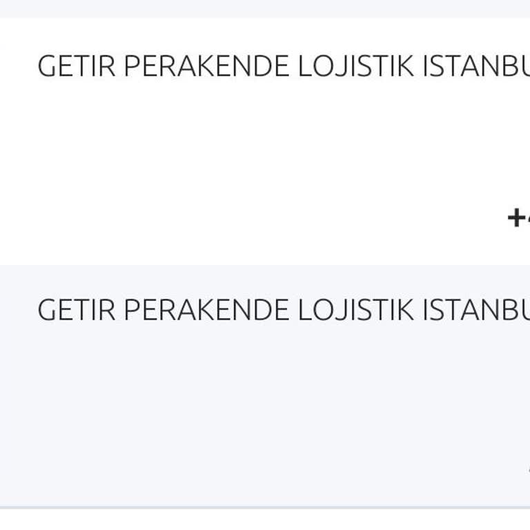 Getir Büyük İademi Eksik Yaptı