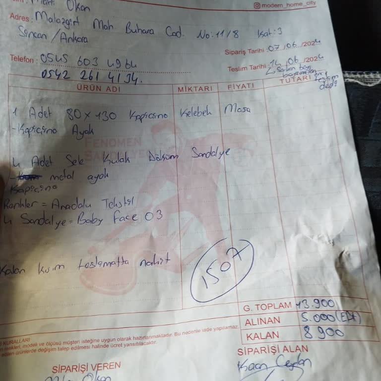 Modern Home Masa Sandalye Fiyaskosu