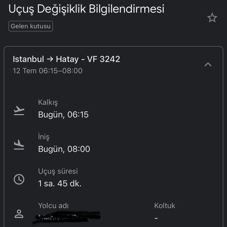 AJet (Anadolu Jet) A Jetin 3 Saat Önceki İkinci Uçuşa Bağlantılı Bilet Satması