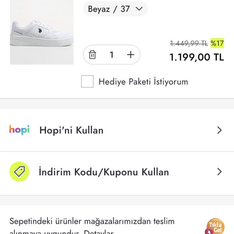 Boyner Çark Kuponu Çalışmıyor