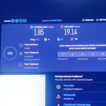 Türk Telekom Evde İnternet Hız Düşüyor