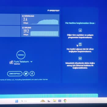 Türk Telekom Evde İnternet Hız Düşüyor