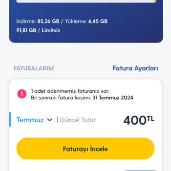 Turkcell Superonline Paket Dışı Fiyat Artışı
