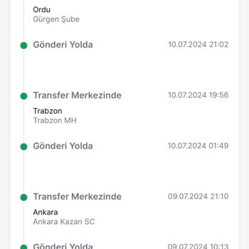 Trendyol Express Kargomu Geciktirdi. Mesuliyet Kabul Etmiyor.