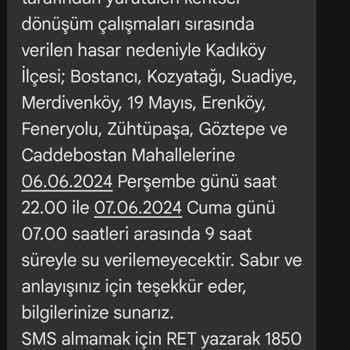 İSKİ Sürekli Su Kesintisi Yapıyor