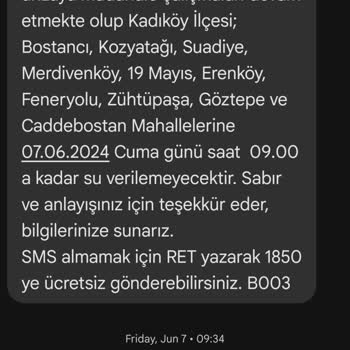 İSKİ Sürekli Su Kesintisi Yapıyor