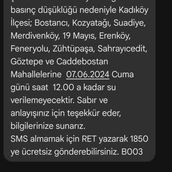 İSKİ Sürekli Su Kesintisi Yapıyor