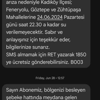 İSKİ Sürekli Su Kesintisi Yapıyor