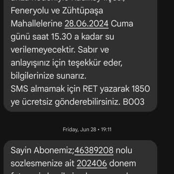 İSKİ Sürekli Su Kesintisi Yapıyor