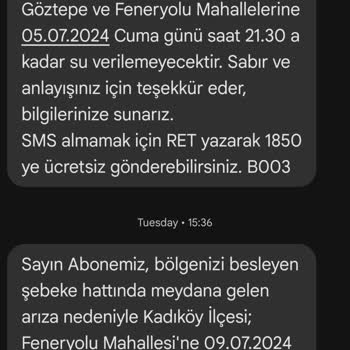 İSKİ Sürekli Su Kesintisi Yapıyor