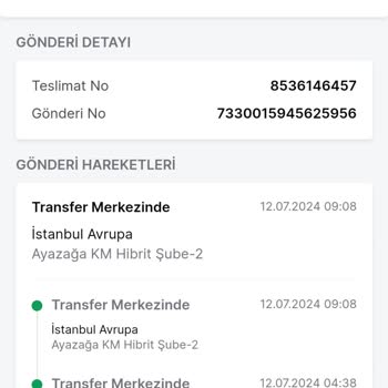 Trendyol Gelmeyen Ürüne İade Süreci Başlamış