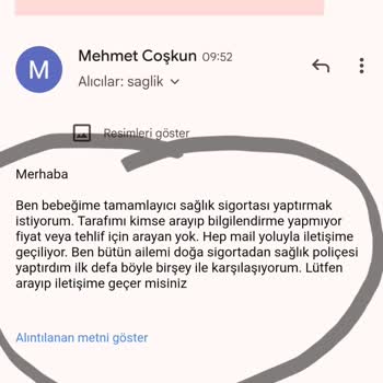 Doğa Sigorta İşini Düzgün Yapmıyor Şikayetçiyim!