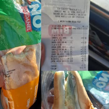 BİM'den Aldığım Bozulmuş Dardanel Mister No Hindi Fümeli Soğuk Sandviç