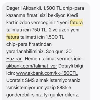 Akbank Chip Paraları İptal Ediyor Veya Yansıtmıyor