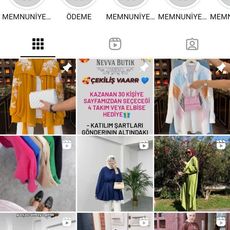 Nevvabutik_ (Instagram) Para İadesi Yapılmıyor