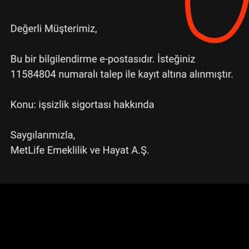 Metlife İşsizlik Teminatımı Vermiyor!