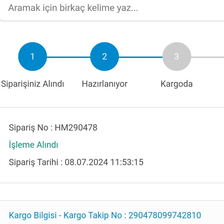 Hepsi Moda Siparişleri Kargoya Verilmedi